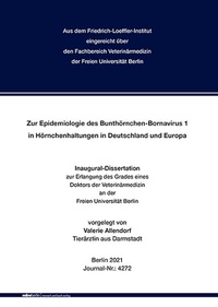 Abbildung von: Zur Epidemiologie des Bunthörnchen-Bornavirus 1 in Hörnchenhaltungen in Deutschland und Europa - Mensch & Buch
