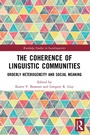 Cover: The Coherence of Linguistic Communities - Routledge