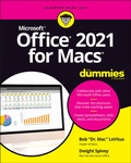 Cover: Office 2021 for Macs For Dummies - Wiley-Scrivener
