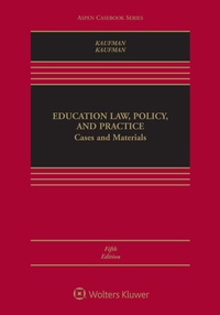 Abbildung von: Education Law, Policy, and Practice - Aspen Publishing