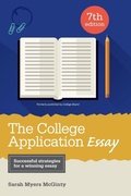 Cover: The College Application Essay - McGinty Consulting Group