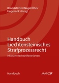 Cover: Handbuch Liechtensteinisches Strafprozessrecht - Manz