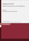 Cover: Shaping Good Faith - Franz Steiner Verlag