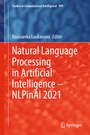 Cover: Natural Language Processing in Artificial Intelligence - NLPinAI 2021 - Springer