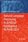 Cover: Natural Language Processing in Artificial Intelligence - NLPinAI 2021 - Springer