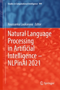 Abbildung von: Natural Language Processing in Artificial Intelligence - NLPinAI 2021 - Springer