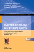 Cover: HCI International 2021 - Late Breaking Posters - Springer