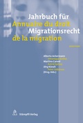 Cover: Jahrbuch f&uuml;r Migrationsrecht 2020/2021 Annuaire du droit de la migration 2020/2021 - St&auml;mpfli Verlag