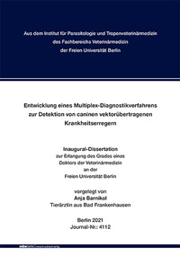 Abbildung von: Entwicklung eines Multiplex-Diagnostikverfahrens zur Detektion von caninen vektorübertragenen Krankheitserregern - Mensch & Buch