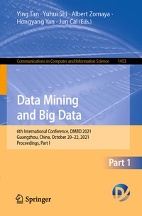 Enlarge image Cover: Data Mining and Big Data - Springer