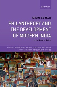 Abbildung von: Philanthropy and the Development of Modern India - OUP eBook