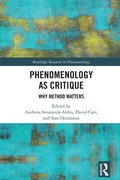 Bild: Phenomenology as Critique - Routledge