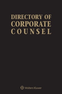 Abbildung von: Directory of Corporate Counsel - Wolters Kluwer Law & Business