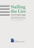 Cover: Nailing the Lies of the Plain English Campaign - Plain Language Commission t/a clearest.co.uk ltd