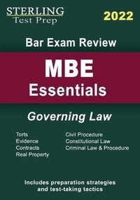 Enlarge image Cover: Bar Exam Review MBE Essentials - Sterling Education