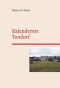Cover: Kalenderort Tondorf - Books on Demand