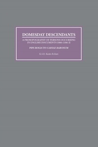 Enlarge image Cover: Domesday Descendants - De Gruyter