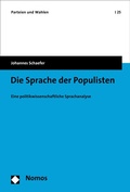 Cover: Die Sprache der Populisten - Nomos