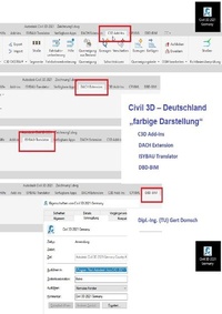 Abbildung von: Cvil 3D Deutschland / Add-Ons, Add-Ins und mehr, Civil 3D Deutschland (farbige Darstellung) - epubli