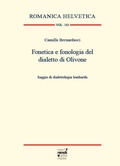 Cover: Fonetica e fonologia del dialetto di Olivone - Narr Francke Attempto