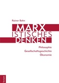 Cover: Marxistisches Denken - Tectum Wissenschaftsverlag