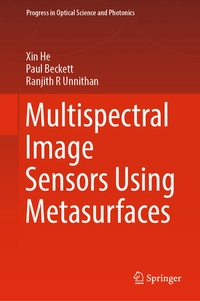 Enlarge image Cover: Multispectral Image Sensors Using Metasurfaces - Springer