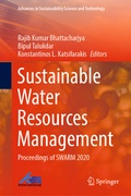 Cover: Sustainable Water Resources Management - Springer