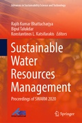 Cover: Sustainable Water Resources Management - Springer