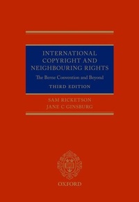 Enlarge image Cover: International Copyright and Neighbouring Rights - Oxford University Press