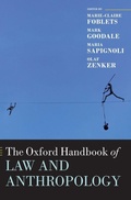 Cover: The Oxford Handbook of Law and Anthropology - Oxford University Press