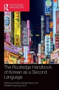 Cover: The Routledge Handbook of Korean as a Second Language - Routledge