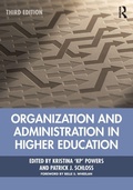 Cover: Organization and Administration in Higher Education - Routledge