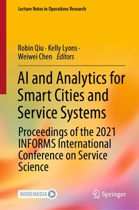 Abbildung von: AI and Analytics for Smart Cities and Service Systems - Springer