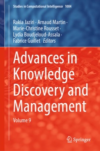 Abbildung von: Advances in Knowledge Discovery and Management - Springer