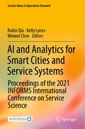 Cover: AI and Analytics for Smart Cities and Service Systems - Springer