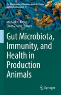 Cover: Gut Microbiota, Immunity, and Health in Production Animals - Springer