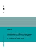 Cover: Novel approaches including countercurrent chromatography (CCC) and gas chromatography with stable isotope ratio mass spectrometry (GC-IRMS) in the analysis of halogenated natural products (HNPs) in marine food from different origins - Dr. Hut