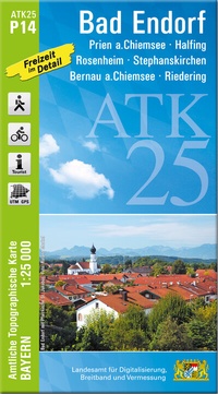 Abbildung von: ATK25-P14 Bad Endorf (Amtliche Topographische Karte 1:25000) - Landesamt für Digitalisierung, Breitband und Vermessung, Bayern