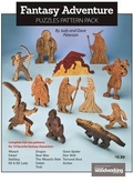 Cover: Fantasy Adventure Puzzles - Fox Chapel Publishing