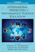 Cover: International Perspectives on Mathematics Teacher Education - Information Age Publishing