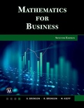 Cover: Mathematics for Business - Mercury Learning & Information