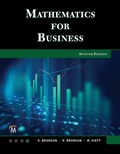 Cover: Mathematics for Business - Mercury Learning & Information