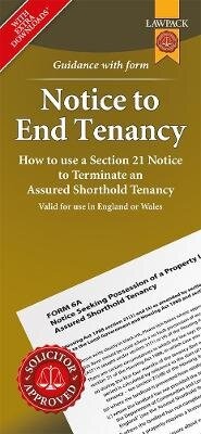 Enlarge image Cover: Notice to End Tenancy - Lawpack Publishing Ltd
