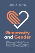 Bild: Generosity and Gender - Palgrave Macmillan