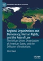 Cover: Regional Organizations and Democracy, Human Rights, and the Rule of Law - Palgrave Macmillan