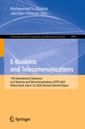 Cover: E-Business and Telecommunications - Springer