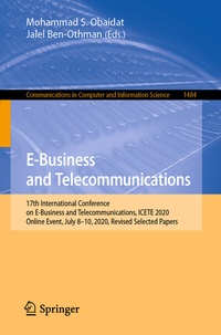 Abbildung von: E-Business and Telecommunications - Springer