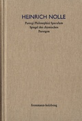 Cover: Parergi Philosophici Speculum. Spiegel des chymischen Parergon (1623) - frommann-holzboog