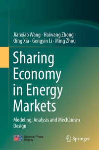 Enlarge image Cover: Sharing Economy in Energy Markets - Springer