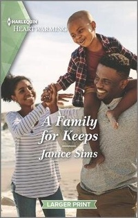 Enlarge image Cover: A Family for Keeps - Harlequin Heartwarming Larger Print